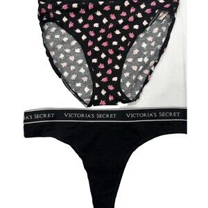 Victoria's Secret High Leg/Thong/String Panties Size L New With Tags